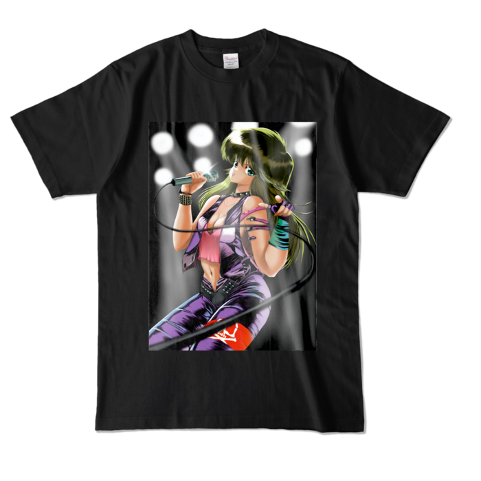 カラーTシャツ - L - ブラック (濃色)