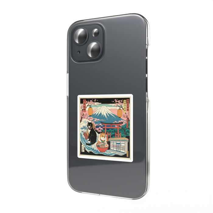 スマホステッカー - W55 × H91mm 以内