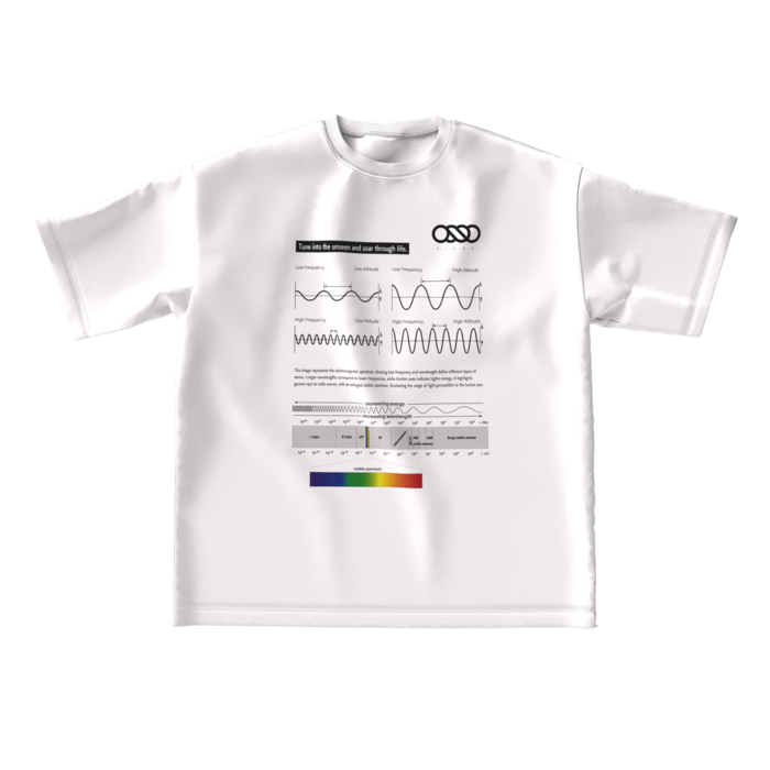 ビッグシルエットTシャツ - L - 両面