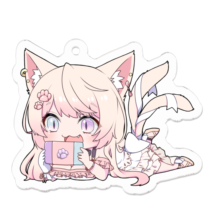 アクリルキーホルダー（コーティング） - 50 x 50 (mm)