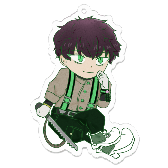 アクリルキーホルダー - 70 x 70 (mm)