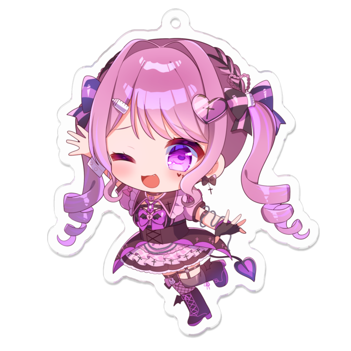 アクリルキーホルダー - 70 x 70 (mm)