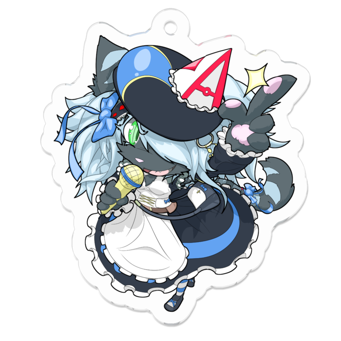 アクリルキーホルダー - 50 x 50 (mm)