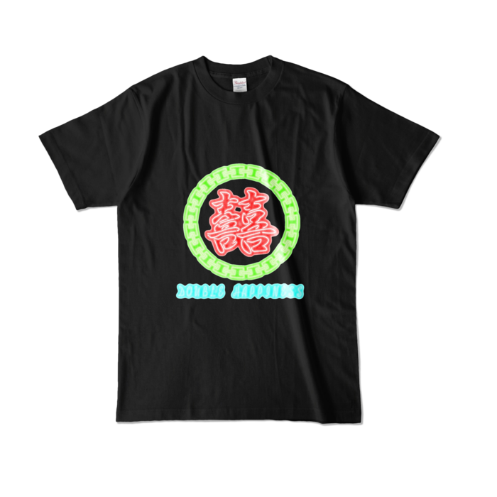 カラーTシャツ - L - ブラック
