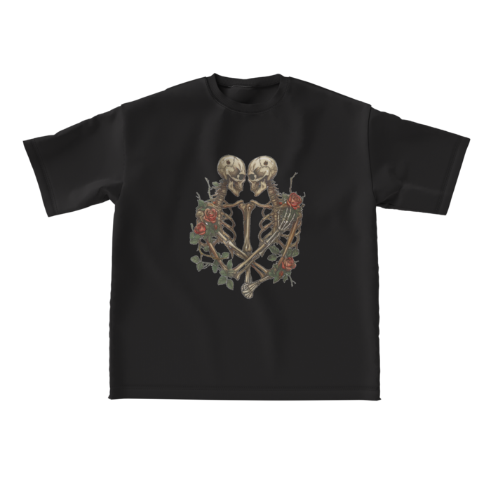 ビッグシルエットTシャツ - L -黒