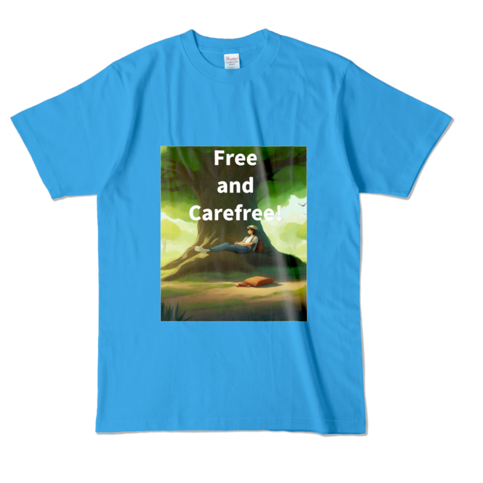 カラーTシャツ - L - ターコイズ (濃色)