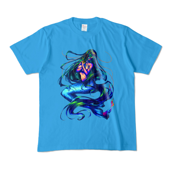 カラーTシャツ - M - ターコイズ (濃色)