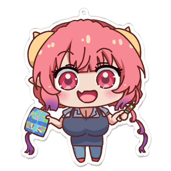 アクリルキーホルダー - 100 x 100 (mm)