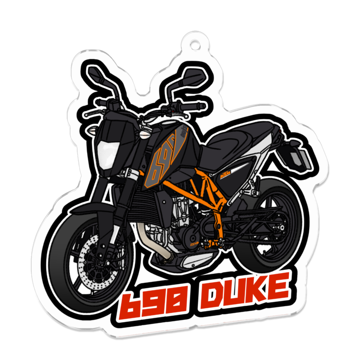 アクリルキーホルダー - 70 x 70 (mm)