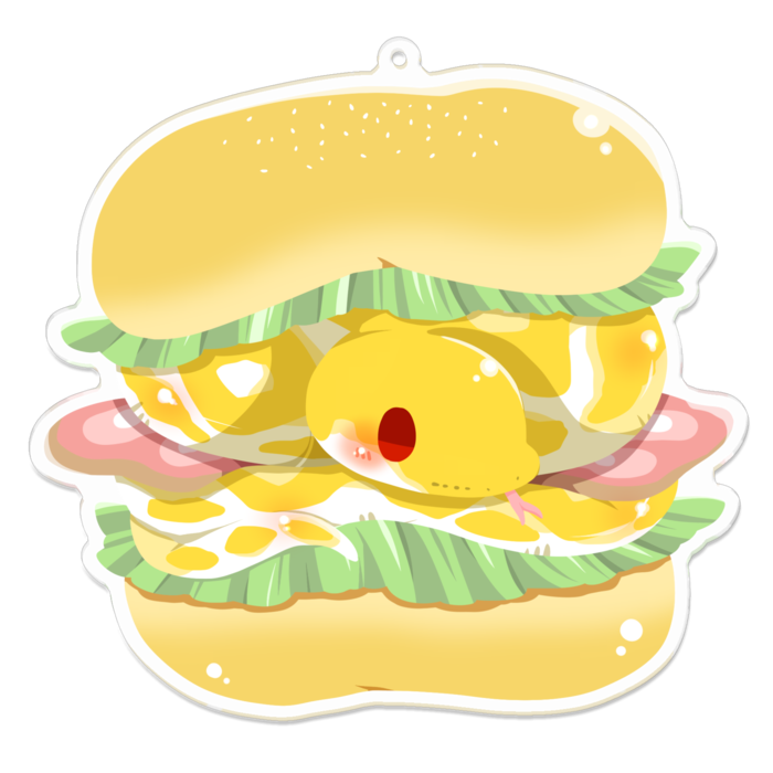 アクリルキーホルダー - 100 x 100 (mm)