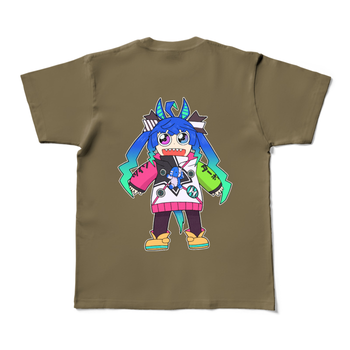カラーTシャツ - M - オリーブ (濃色)