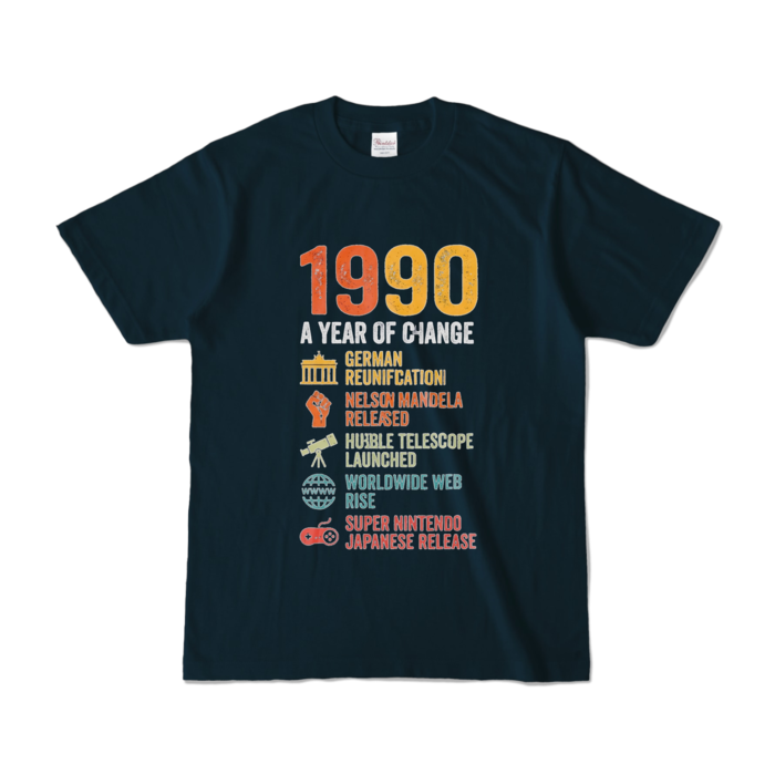 カラーTシャツ - S - ネイビー (濃色)