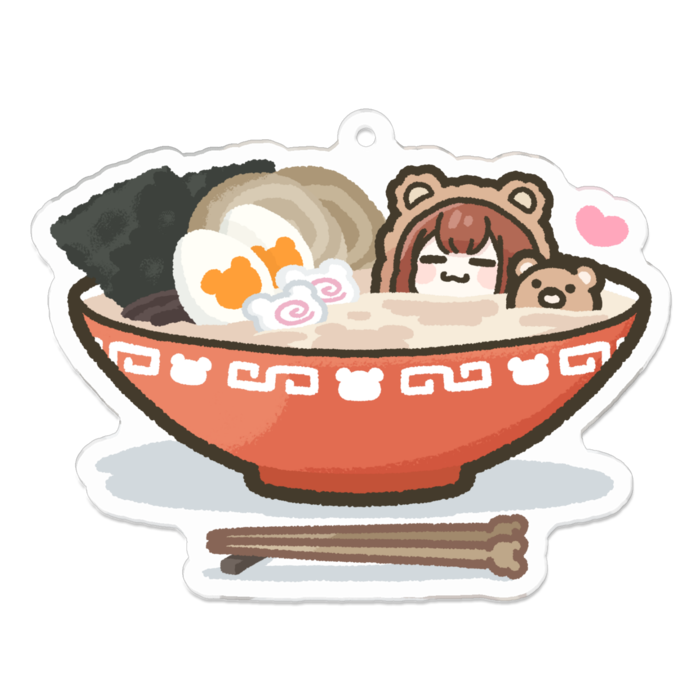 アクリルキーホルダー - 70 x 70 (mm)