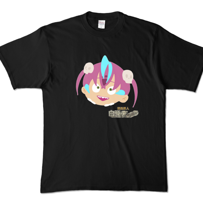 カラーTシャツ - XL - ブラック (濃色)