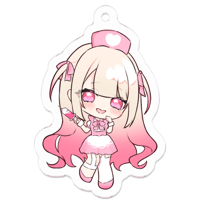 アクリルキーホルダー - 50 x 50 (mm)