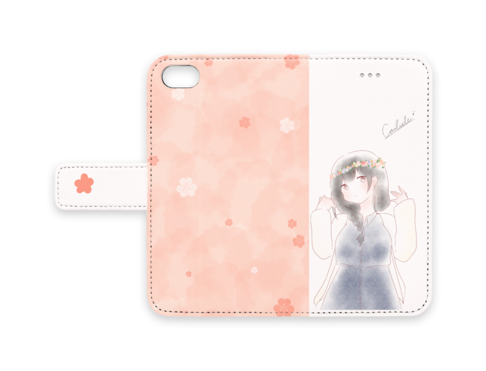 手帳型iPhoneケース - iPhone 8 / 7 - ストラップ穴 なし