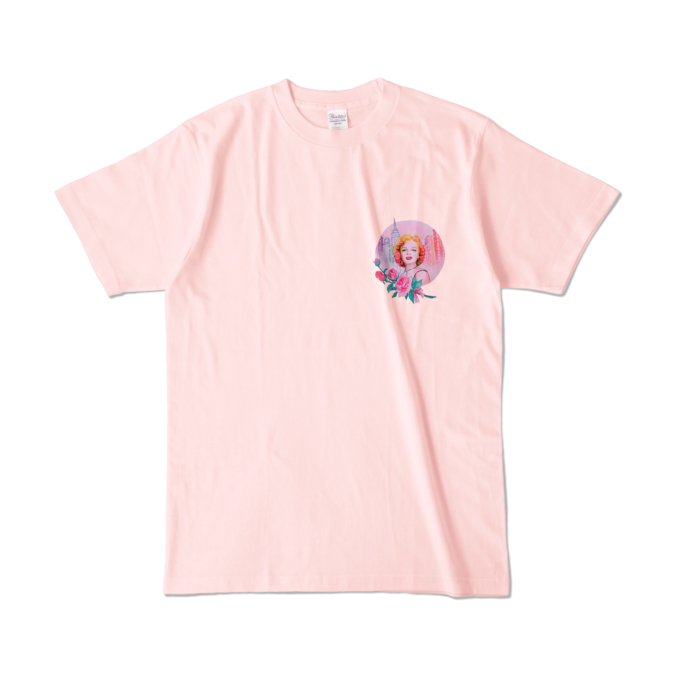 カラーTシャツ - L - ライトピンク (淡色)