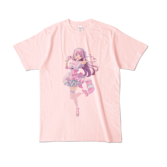 カラーTシャツ - L - ライトピンク （淡色）