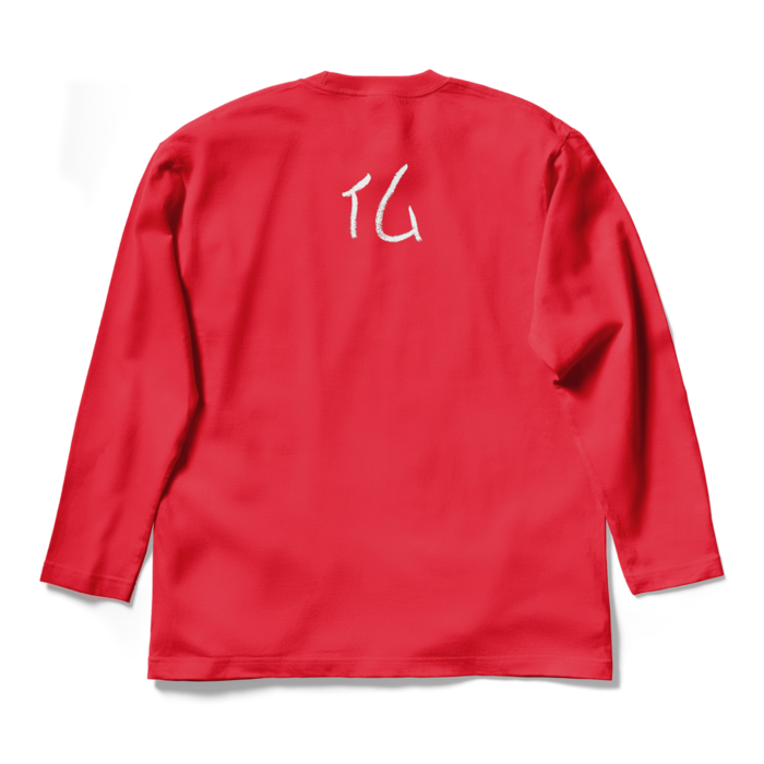 ロングスリーブTシャツ - L - レッド