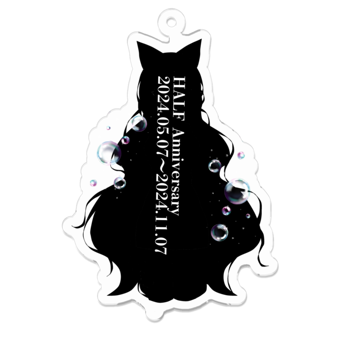 アクリルキーホルダー - 70 x 70 (mm)
