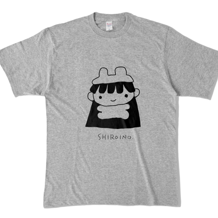 カラーTシャツ - XL - 杢グレー (濃色)