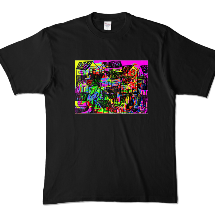 カラーTシャツ - XL - ブラック (濃色)