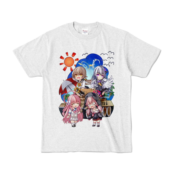 カラーTシャツ - S - アッシュ (淡色)