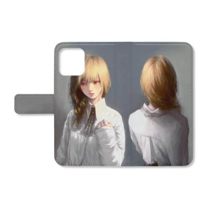 手帳型iPhoneケース - iPhone12 / 12 Pro - ストラップ穴 なし