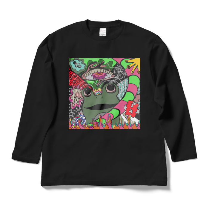 ロングスリーブTシャツ - L - ブラック