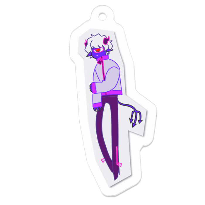 アクリルキーホルダー - 50 x 50 (mm)