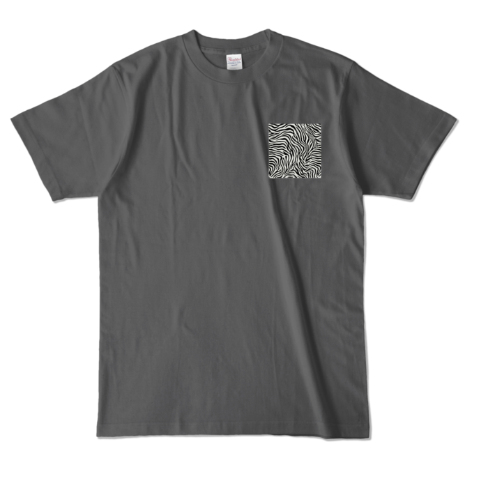 カラーTシャツ - L - チャコール (濃色)