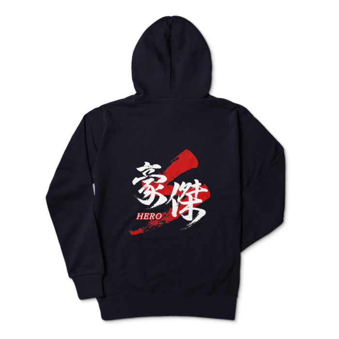 パーカー - L - ネイビー