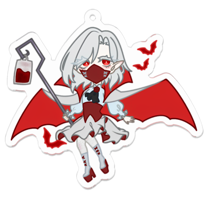 アクリルキーホルダー - 70 x 70 (mm)