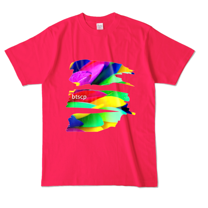 カラーTシャツ - L - ホットピンク (濃色)