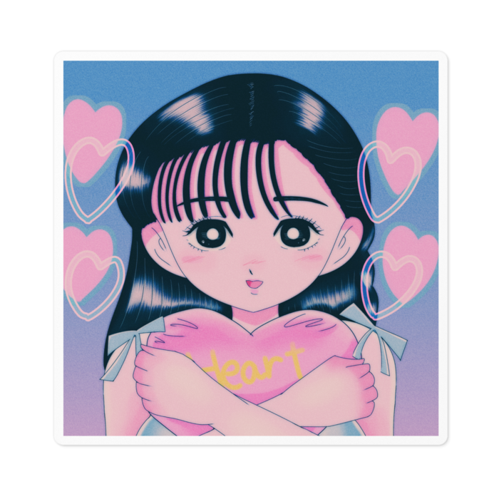 ステッカー - 100 x 100 (mm)