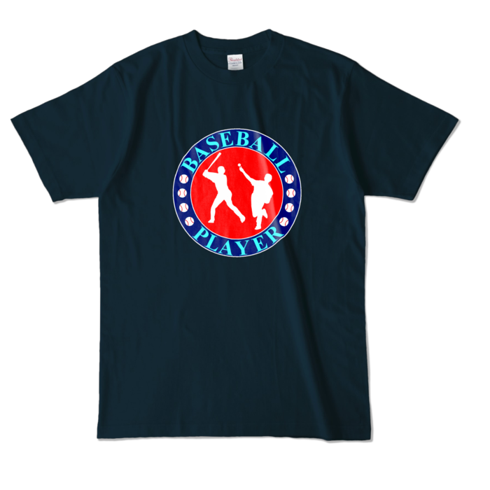 カラーTシャツ - L - ネイビー (濃色)