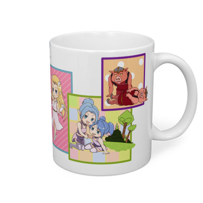 マグカップ - 直径 8 cm / 高さ 9.5 cm