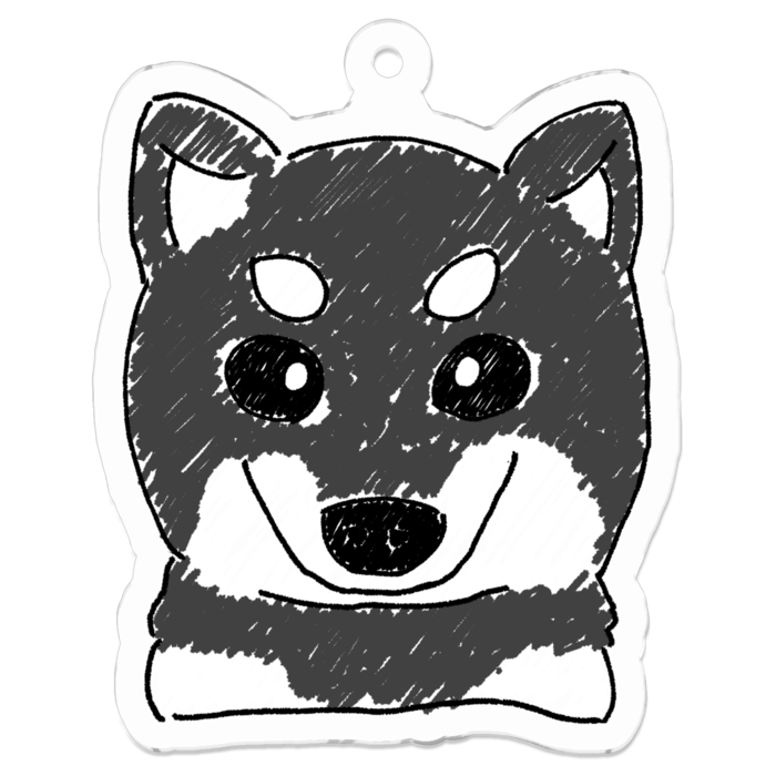 アクリルキーホルダー - 50 x 50 (mm)