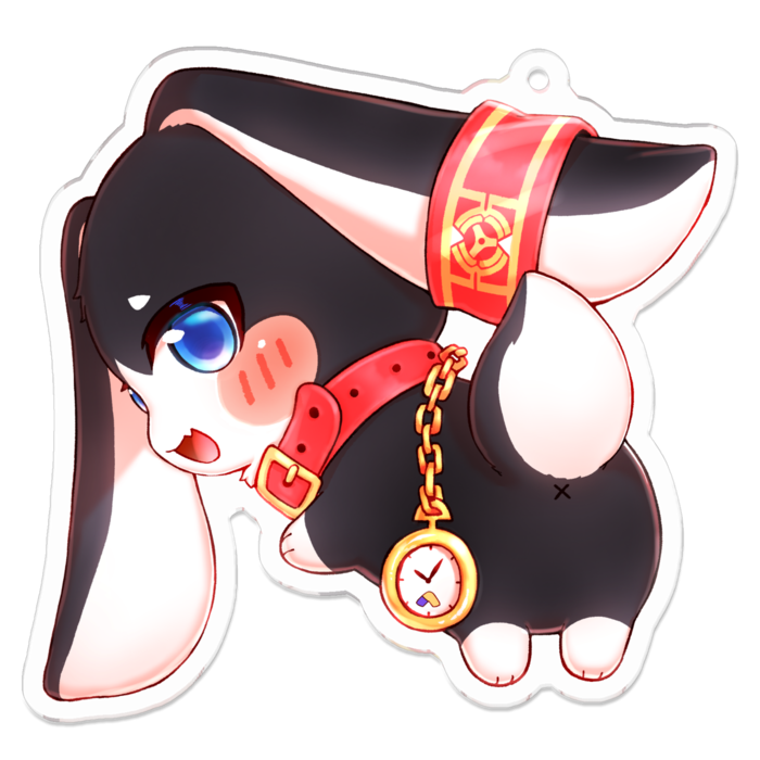 アクリルキーホルダー - 70 x 70 (mm)