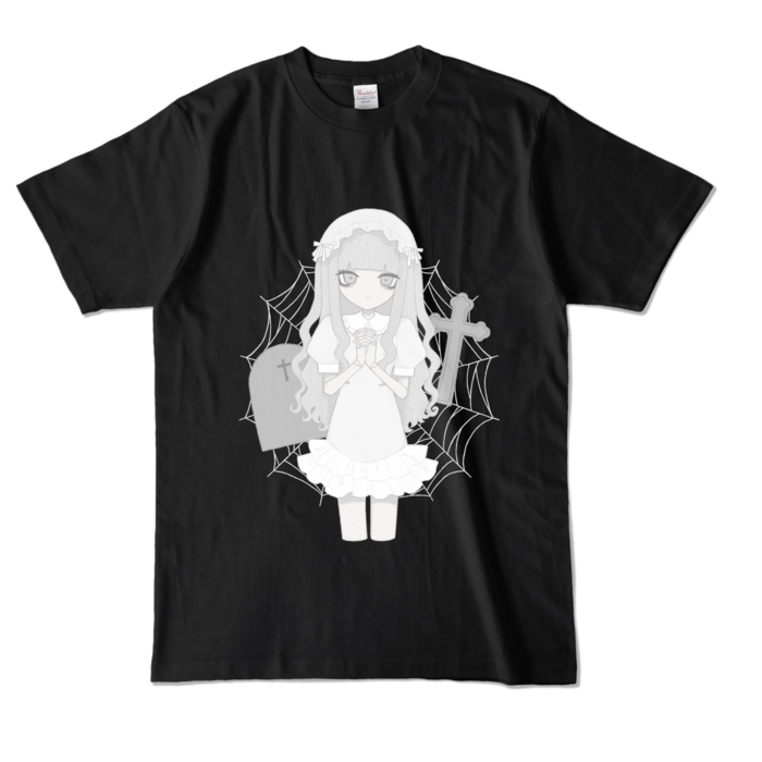 カラーTシャツ - L - ブラック (濃色)