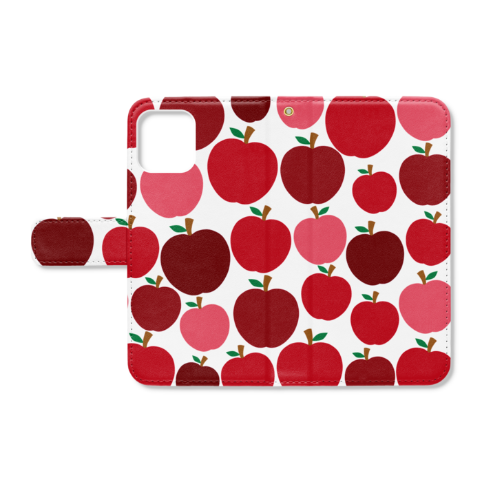 手帳型iPhoneケース - iPhone11Pro - ストラップ穴 あり