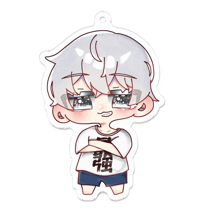 アクリルキーホルダー - 70 x 70 (mm)