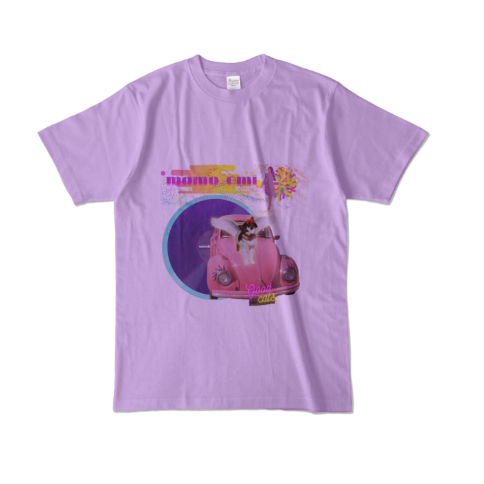 カラーTシャツ - L - ライトパープル (淡色)
