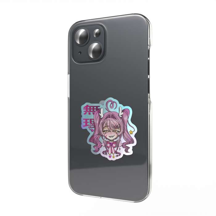 オーロラスマホステッカー - 縦