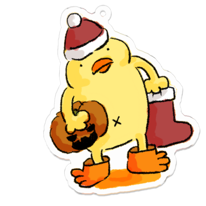 アクリルキーホルダー - 70 x 70 (mm)