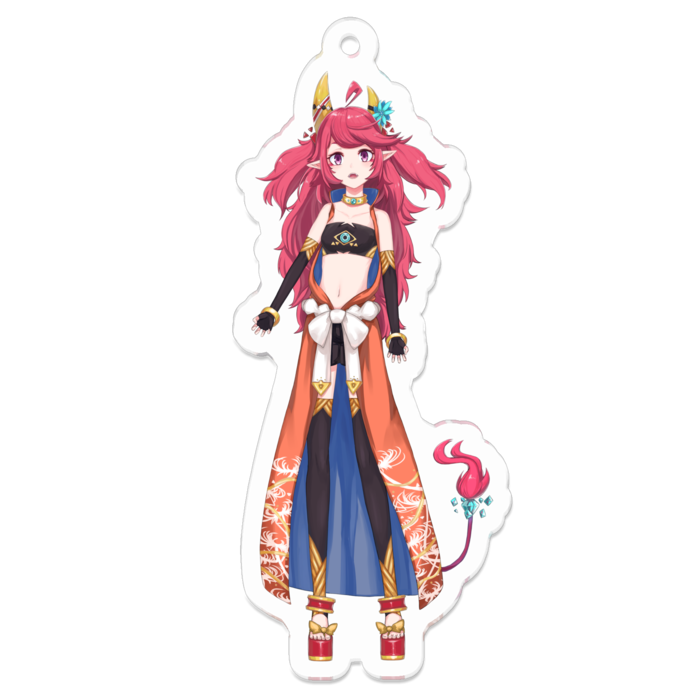 アクリルキーホルダー - 70 x 70 (mm)