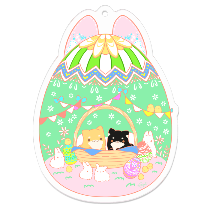 アクリルキーホルダー - 70 x 70 (mm)