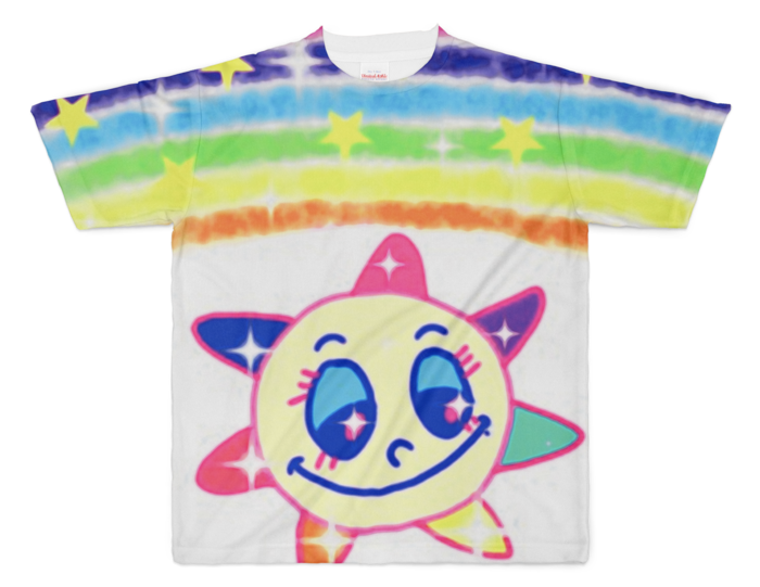 フルグラフィックTシャツ - XL - 正面印刷のみ