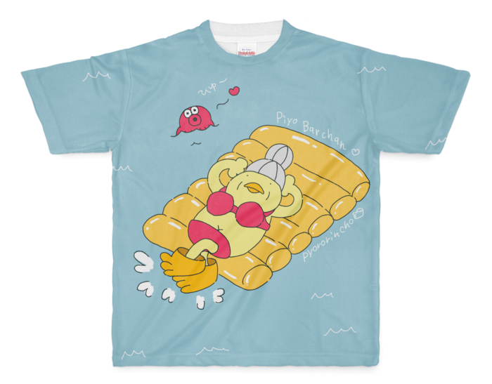 フルグラフィックTシャツ - M - 正面印刷のみ