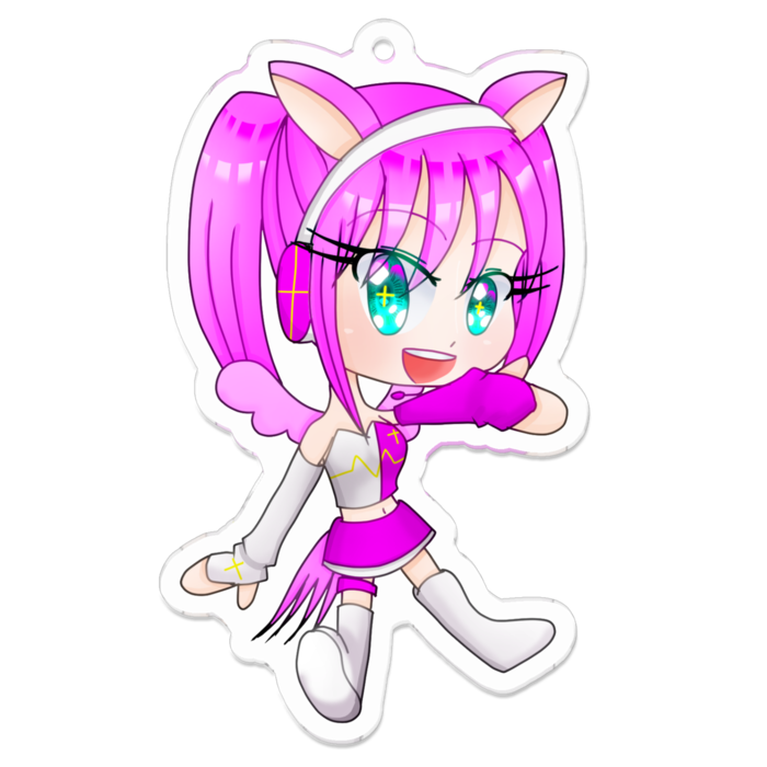 アクリルキーホルダー - 70 x 70 (mm)